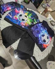 Ensemble 3 pièces, 2 blouses + pantalon Foot