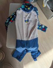 12mois maillot combi smiley
