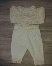 Ensemble blanc fleur