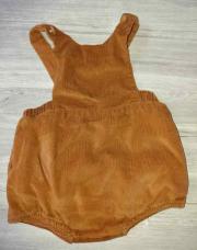 Robe velour brun