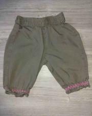 Pantalon kaki bord rose