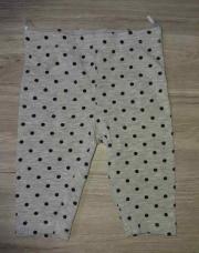 Legging gris pois