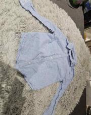 Chemise bleue claire 5-6 ans