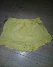 Short jaune 3mois