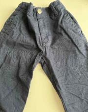 Pantalon okaidi 7A bleu marine 