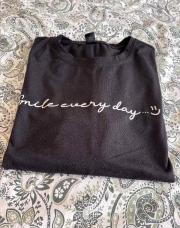 T-shirt noir M Shein