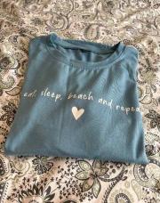 T-shirt bleu M Shein