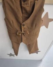 Costume 3 pieces marron 