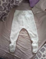 Pantalon mailles crème zara 3/6m