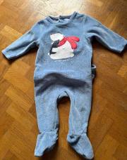 Pyjama bleu obaibi 3 mois 