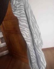 Housse matelas a langer zebre