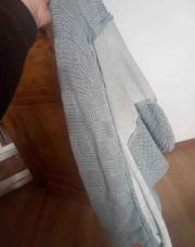 Housse matelas a langer maille