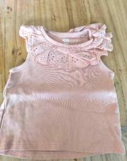 Tee shirt c&a 9 mois orange