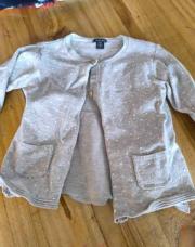 Gilet petit pois 12 mois gris Kiabi 
