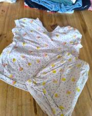 Pyjamas deux pièces 12 mois cœur 