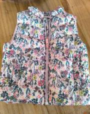 Veste sans manche 9 mois fleur 
