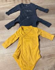 Lot de 3 bodys 1M ouvert devant long