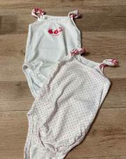 Lot de 2 bodys Obaibi 12M-74