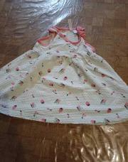 Robe 3 mois fraise