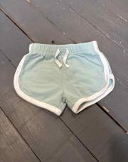 Short bleu et blanc taille 86/92