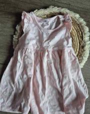 ROBE ROSE A POIS POINT BLANC ZEEMAN