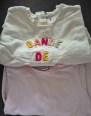 Lot pull,blouse 6mois tape a l'oeil, noukies