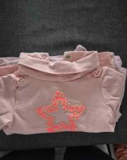 Lot 4 blouses rose 3 mois 