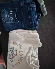 Ensemble renard pull, pantalon 3 mois