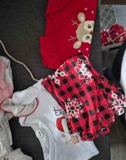 Lot ensemble noel +1body 0/3mois