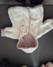 Manteau 1 mois blanc 