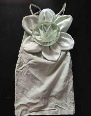 Robe fleur verte 10 ans