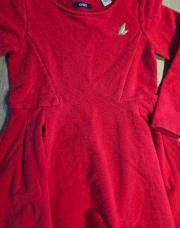 Robe rouge okaidi 5ans 110