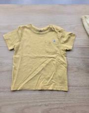 T-shirt 12m Cuddles&Smile jaune 