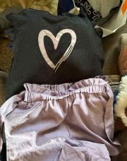 Ensemble short mauve 6ans 