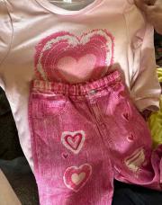 Ensemble rose 7 ans 