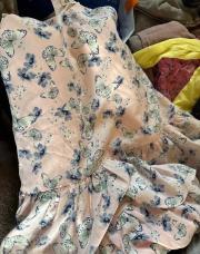 Robe à papillons 8-9 ans 