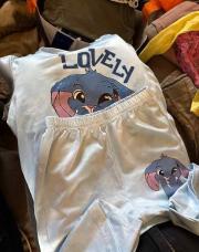 Ensemble bleu stitch 7 ans 