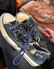 Chaussure bleu P38