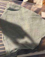Salopette 3 M Zara bleu claire 
