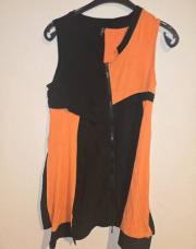 Robe noir orange 42 