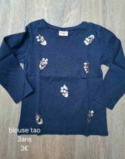 Blouse tao 3ans