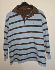 Sweat bleu XXL