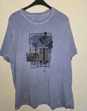 Tshirt Homme bleu 3XL