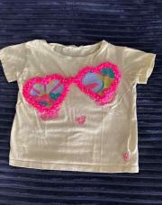 Teeshirt jaune billieblush 5 ans 