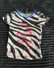 Teeshirt b.nosy zèbre 104