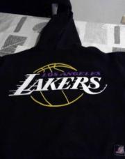 sweat nba 10 ans noir capuche 