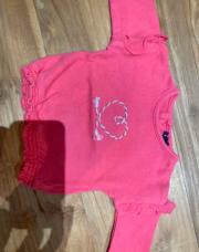 Pull coeur rose Kiabi 6 mois 