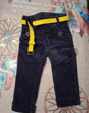 Pantalon bumba ajustable 12mois 