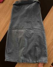 Robe bustier jeans