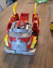 Voiture patrouille transformable 